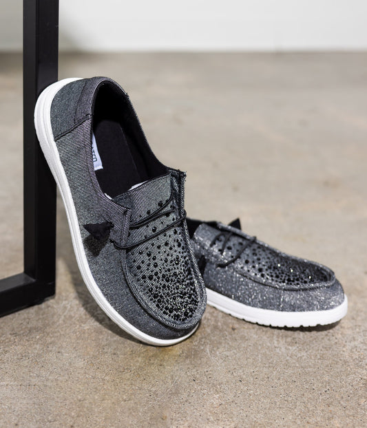 Maco Water Drop Sneaker in Black - Limited Stock