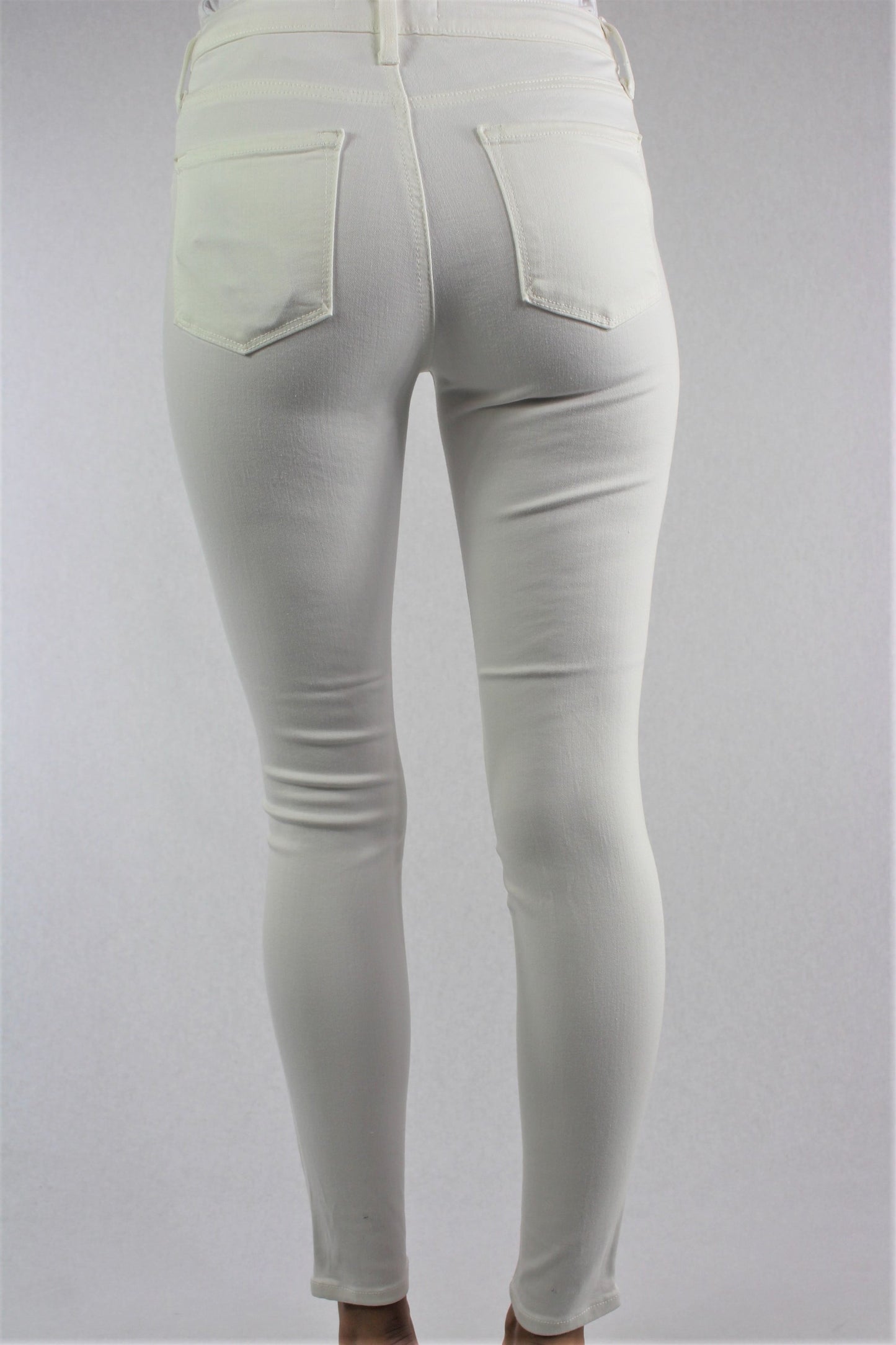 Super Stretch Skinny Jeans (White) Arnone Boutique