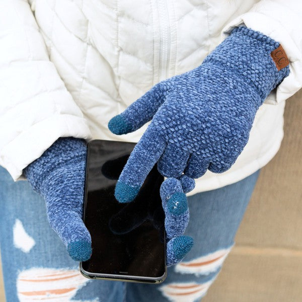 Oh So Soft Chenille Touch Gloves