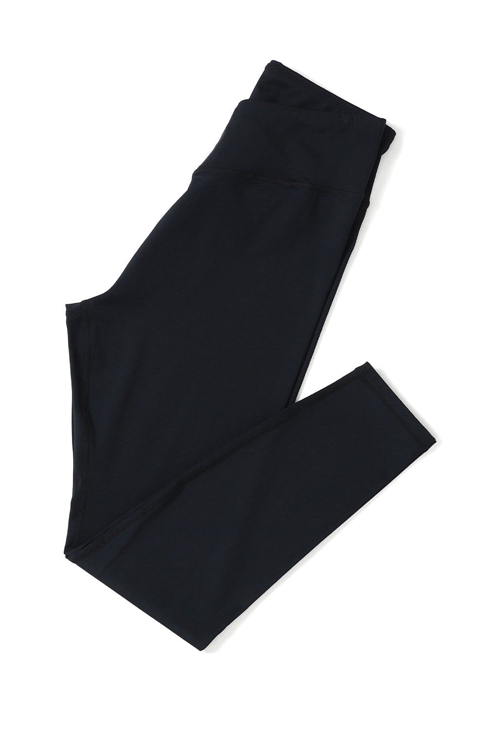 V-Waist Seamless Active Leggings in Black