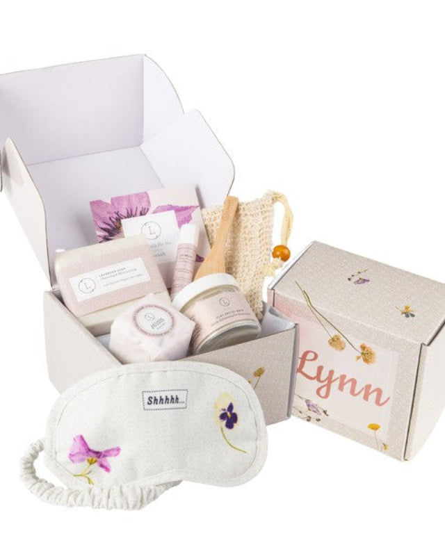 Cute Lavender Spa Gift Set