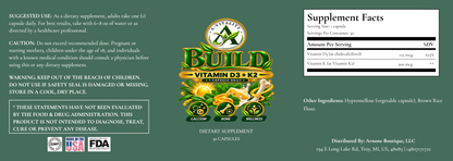 Build Bone Vitamin D3 K2 image 5