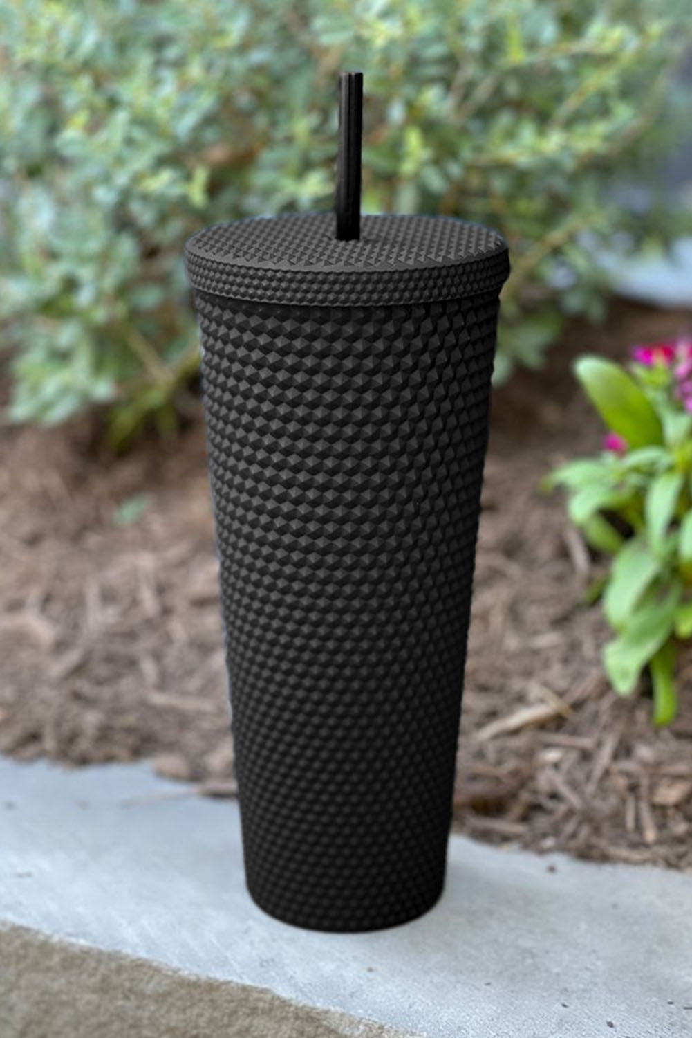 Reusable Matte Plastic Tumbler Cup