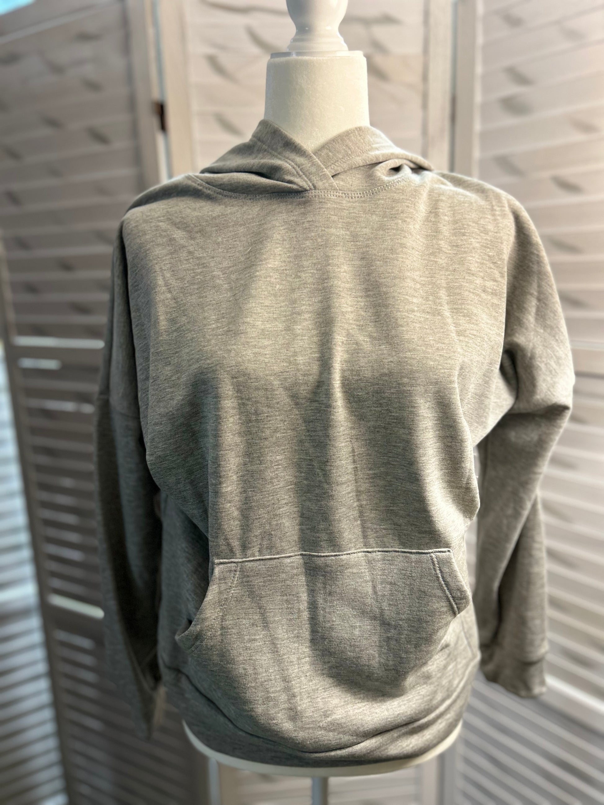 Butter Hoodie in Black or Heather Grey (MADE IN USA)