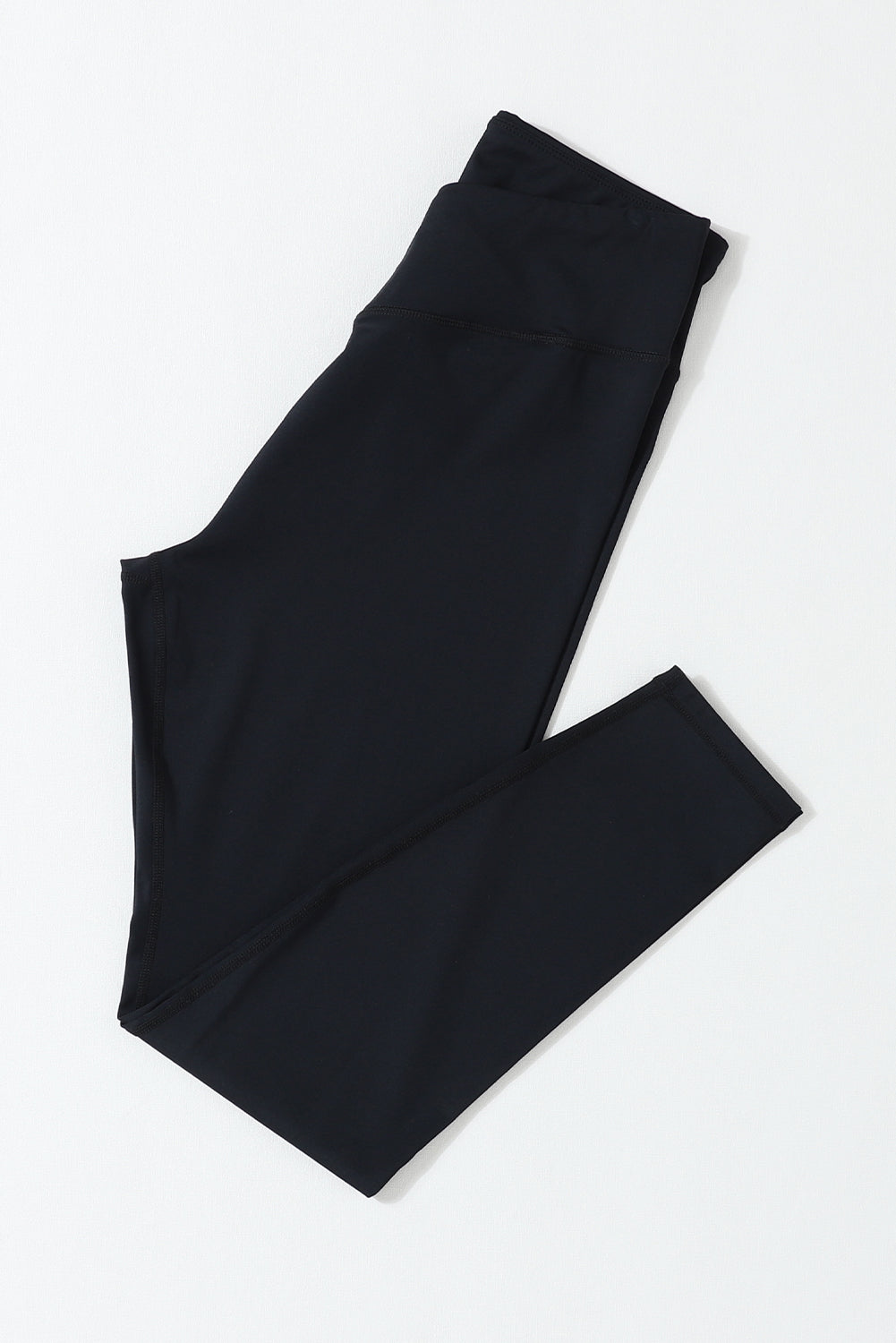 V-Waist Seamless Active Leggings in Black