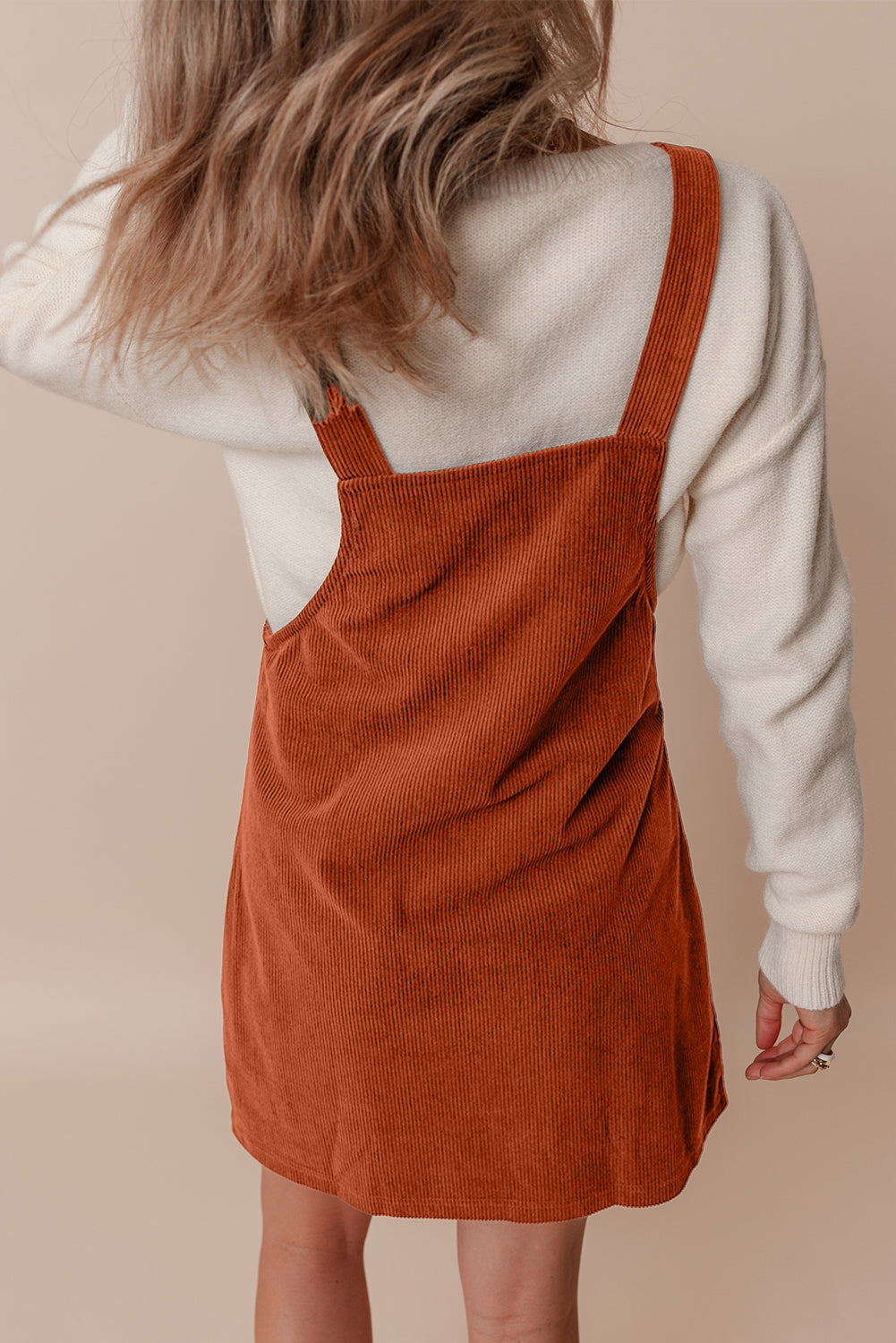 Corduroy Overall Dress