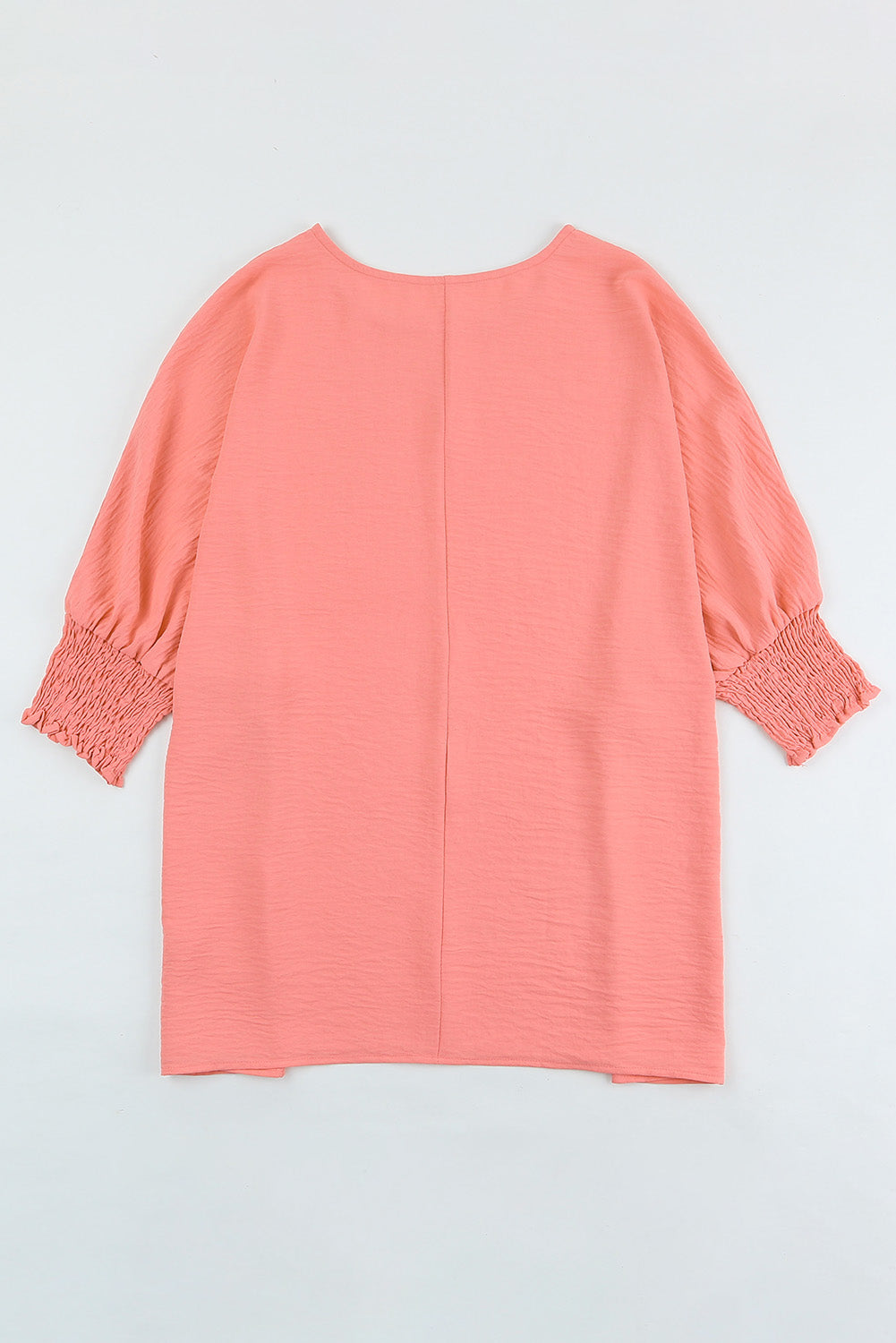 Smock Wrist Shift Top in Pink