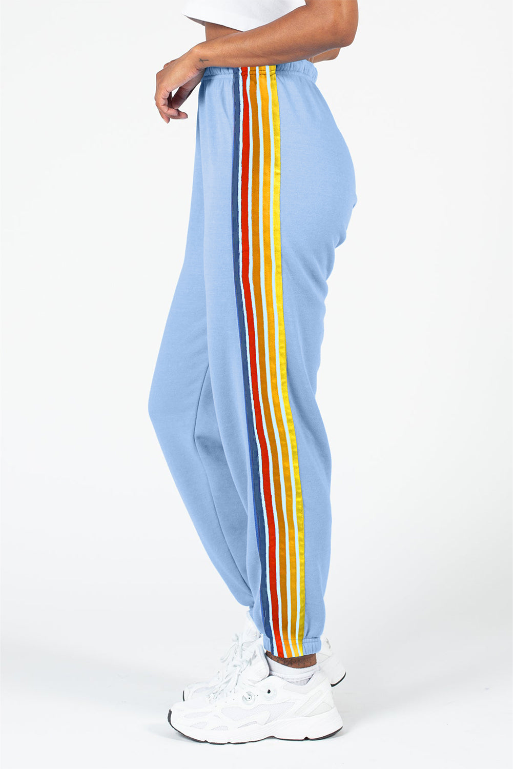 Counting Rainbows High Waist Sweatpants