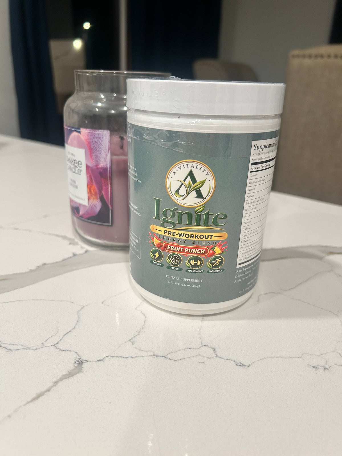 A-Vitality / IGNITE - Fruit Punch Pre Workout