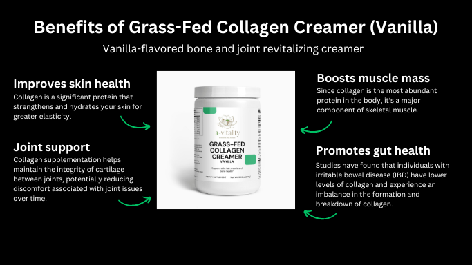 Grass-Fed Collagen Creamer (Vanilla)