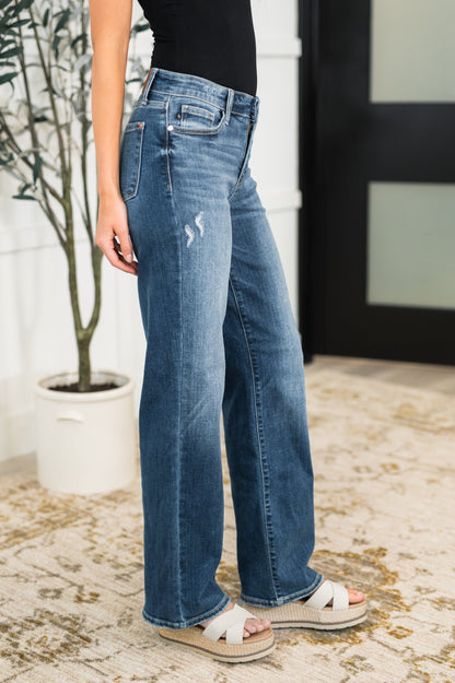 Julia High Rise 90's Straight Leg Jeans by Judy Blue