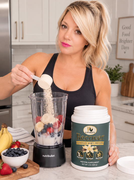 Recover protein powder whey vanilla