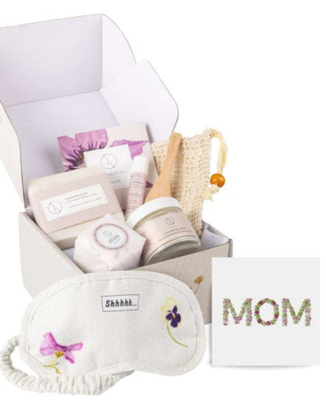 Cute Lavender Spa Gift Set