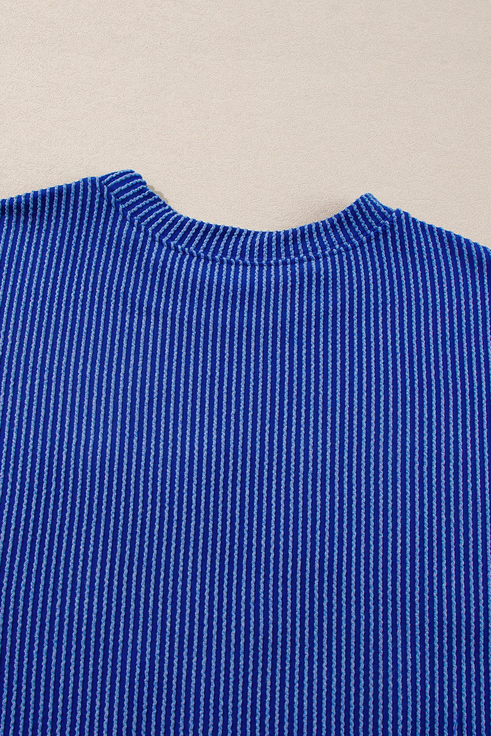 Bluing Corded GAME DAY Long Sleeve Top