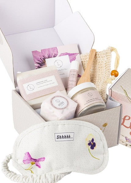 Cute Lavender Spa Gift Set