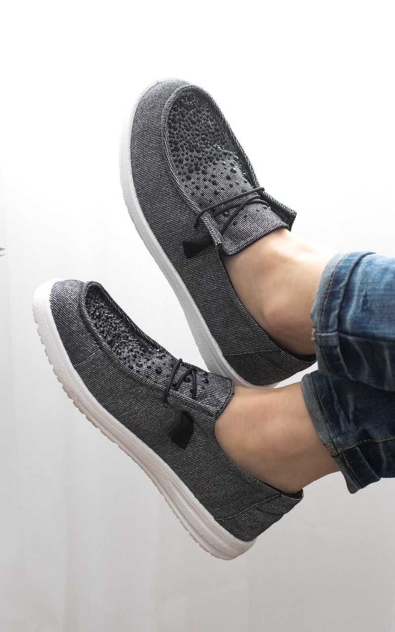 Maco Water Drop Sneaker in Black - Limited Stock