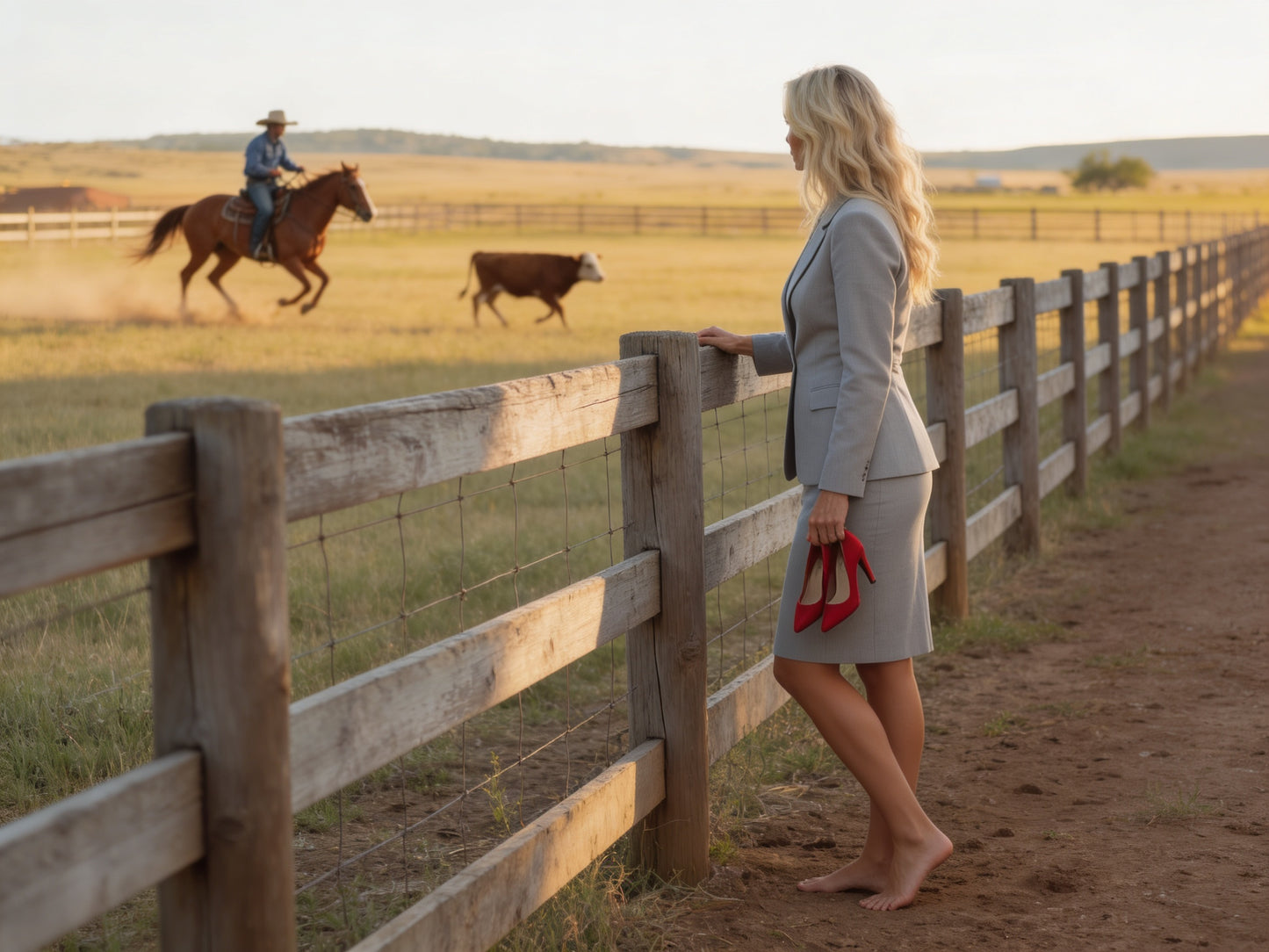 Midnight on His Ranch