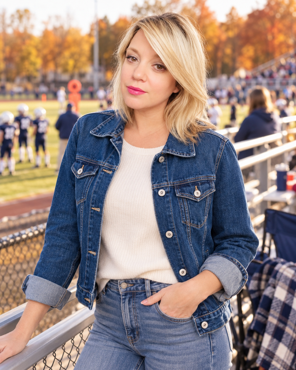 Have We Met Oversized Denim Jacket **Limited Stock**