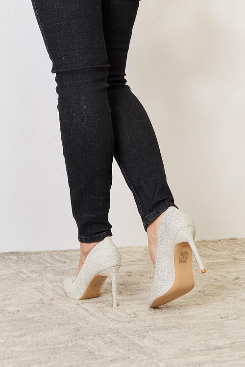 Closed Toe 4 inch Heels in (3 styles)