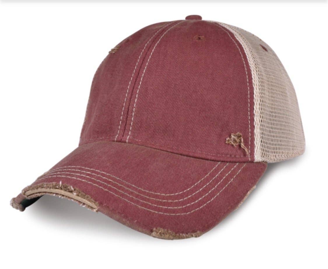 Drink Up Grinches Hat in  Brick Red