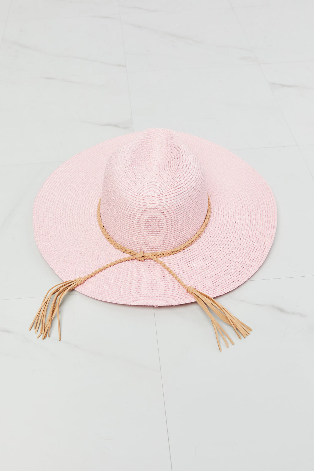 Route To Paradise Straw Hat in Pink