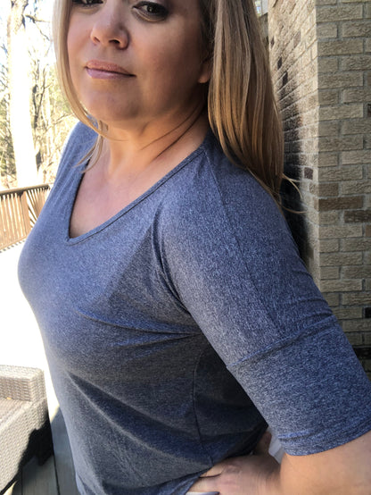 Kimberly Sports Tee (Open Back) Arnone Boutique