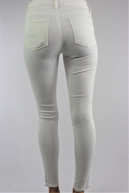 Super Stretch Skinny Jeans  (White) Arnone Boutique