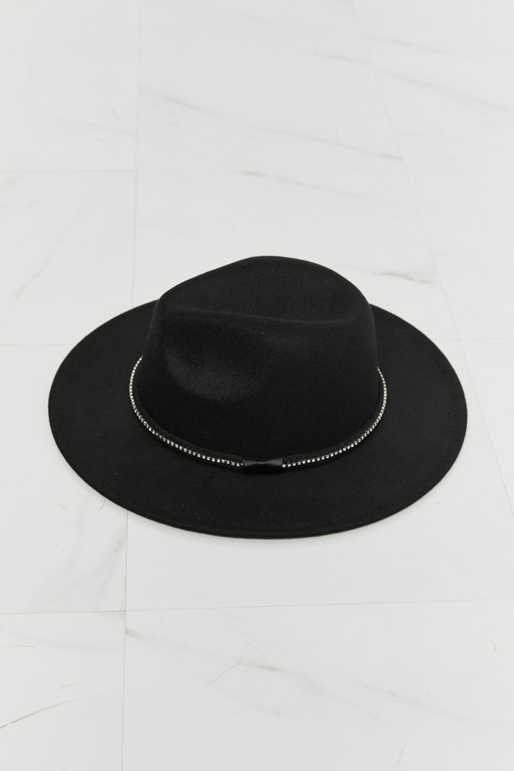 Bring It Back Fedora Hat in Black