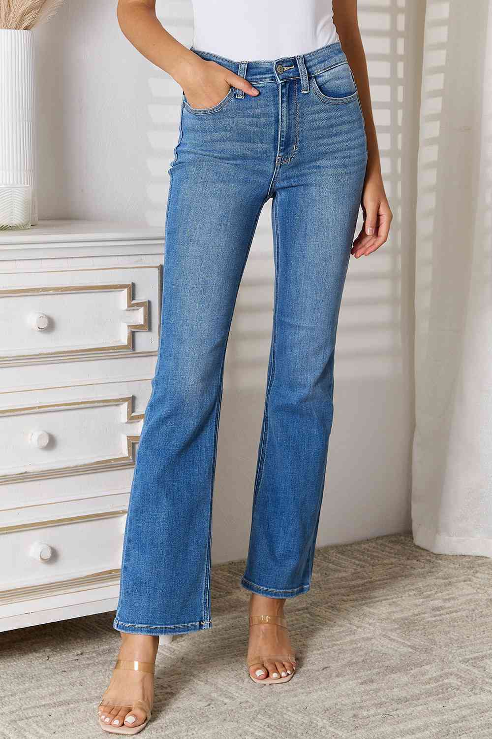 Judy Blue Bootcut Jeans with Pockets